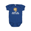 Cute Lion Baby Bodysuit Lion Baby Gift Lion Lover Baby Baby Onepiece Baby Shower Gift King Of The Crib Graphic Tee – Aesthetic Look · Great Gift For Fans