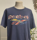 Vintage 90s Reebok navy blue Tshirt size XL Graphic Tee – Aesthetic Look · Trending Graphic Apparel