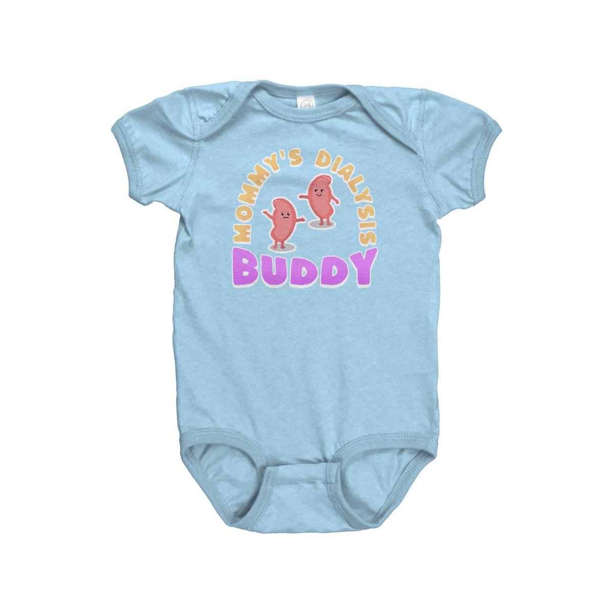 Kidney Baby Bodysuit Dialysis Baby Onepiece Kidney Transplant Baby Gift Kidney Disease Mommys Dialysis Buddy Graphic Tee – Everyday Comfort · Trending Graphic Apparel