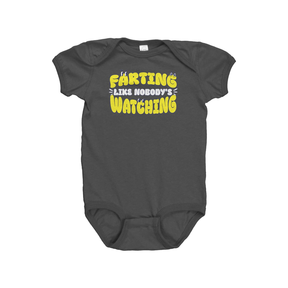 Funny Baby Bodysuit Fart Baby Onepiece Baby Shower Gift First Birthday Farting Like Nobodys Watching Graphic Tee – Fan Favorite · Must-Have Style