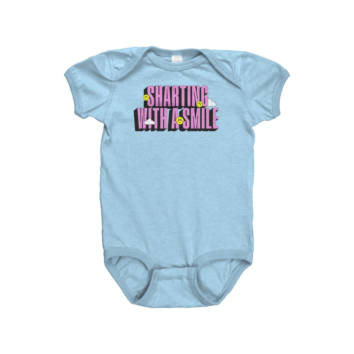 Funny Baby Bodysuit Fart Baby Onepiece Baby Shower Gift First Birthday Sharting with a Smile Graphic Tee – Warm & Stylish · Perfect For Daily Wear
