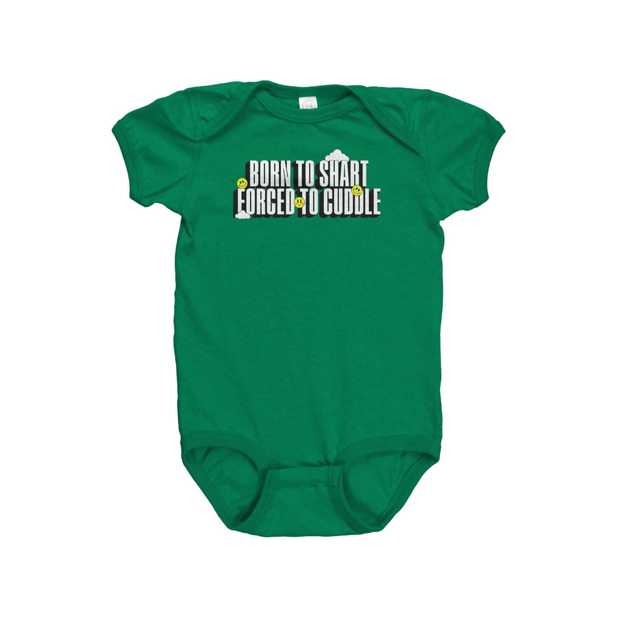 Funny Baby Bodysuit Fart Baby Onepiece Baby Shower Gift First Birthday Born to Shart Forced to Cuddle Graphic Tee – Aesthetic Look · Top Pick For Any Outfit
