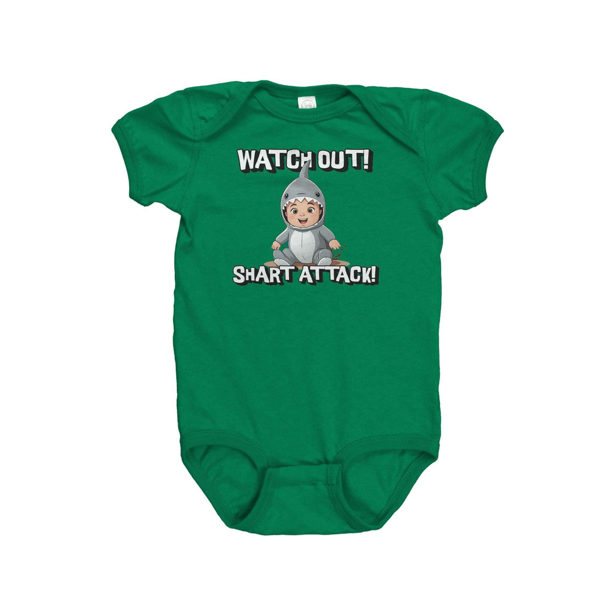 Funny Baby Bodysuit Fart Baby Onepiece Baby Shower Gift First Birthday Shart Attack Graphic Tee – Easygoing Wear · High-Quality Print