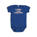 Funny Baby Bodysuit Fart Baby Onepiece Baby Shower Gift First Birthday I Came I Saw I Sharted Graphic Tee – Easygoing Wear · Trending Graphic Apparel