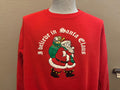 Vintage 80s I Believe In Santa Claus Christmas Crewneck Sweatshirt XL Sweatshirt – Feel-Good Design · High-Quality Print