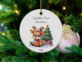 Xmas Ornament First Christmas Baby Ornament Baby39s First Christmas Decor Personalized Baby Gift Ceramic Christmas Keepsake 2024 Newborn 4 Graphic Tee – Feel-Good Design · Perfect For Daily Wear
