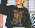 Funny Historic Art Sweatshirt for Cool Girls Who Love History Cute History Teacher Crewneck Humanities or History Major Graduation Gift Sweatshirt – Everyday Comfort · High-Quality Print