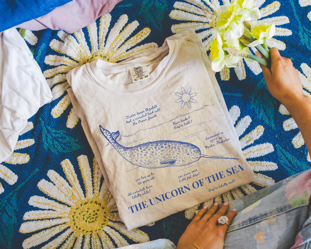 Narwhal Facts Tee Shirt for Animal Lover Who Loves Ocean Animals and Cool Whales Marine Biologist Shirt for Tudor Historian Science Major Graphic Tee – Fan Favorite · Must-Have Style