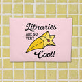 Cute Librarian Zipper Pouch with Star Adorable Y2K Aesthetic Funny Library Bag Bookworm Who Loves Flowers Bookish Reading Teacher Gift Tote Bag – Premium Graphic · High-Quality Print