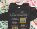 Impressionist Artists Sweatshirt for Art Teacher or Art History Major Who Loves 19th Century Paintings Claude Monet Degas Renoir Cezanne Sweatshirt – Cozy Vibes · Great Gift For Fans