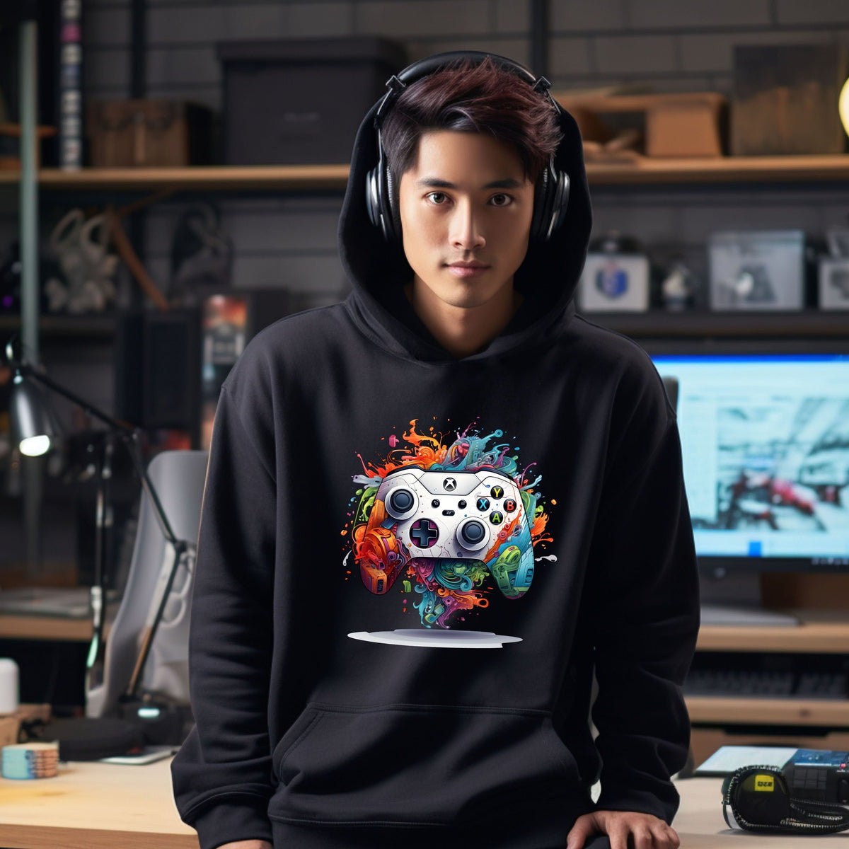 Gaming Hoodie For Gamers Gaming Controller 10 Design Gaming Hoody For Dad Daughter Son Brother Xmas Gifts For Gamers Hoodie – Fan Favorite · Must-Have Style