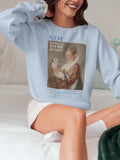 Feminist Art Historian Sweatshirt for History Teacher Who Loves Women39s and Equal Rights Cute Women39s History Crewneck Fragonard Painting Sweatshirt – Fan Favorite · Perfect For Daily Wear