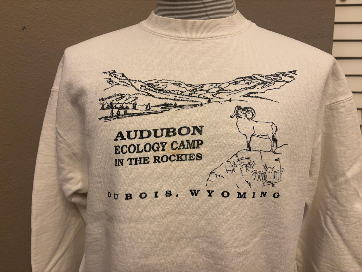 Vintage 90s Audubon Ecology Camp In The Rockies Dubois Wyoming Crewneck Sweatshirt L Sweatshirt – Fan Favorite · Must-Have Style