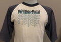 Vintage 8039s Whiseler Parti Three Quarter Raglan Sleeve T Shirt L Graphic Tee – Everyday Comfort · High-Quality Print