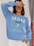 Silly Mama Sweatshirt with Goose and Chicks Totally Punk Rock Animal Lover Crewneck with Bow for Mom Cute Collegiate Aesthetic New Mama Sweatshirt – Premium Graphic · Great Gift For Fans