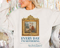 Cute Art History Sweatshirt for Moms Who Love JeanHonor Fragonard and Rococo Art History Funny Saying Shirt for Mom of Twins or Triplets Sweatshirt – Soft Feel · Top Pick For Any Outfit