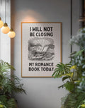 Romance Reader Poster Print Silly Historical Romance Decor for Library Gift for Bookworm Who Loves Romance Novels Regency Romance Gift Graphic Tee – Everyday Comfort · High-Quality Print