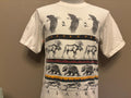 Vintage 90s Alaska Wildlife Animal Tracks T shirt M Graphic Tee – Warm & Stylish · Trending Graphic Apparel
