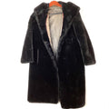 Vintage Evans 1960s Women39s Fur Coat Jacket Size Large Black Graphic Tee – Easygoing Wear · Trending Graphic Apparel