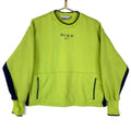 Vintage Nike Sweatshirt Crewneck Women39s Medium Green Y2K Middle Swoosh Sweatshirt – Feel-Good Design · Must-Have Style