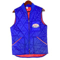 Vintage 1980s Quilted Vest Jacket Size Small Blue Full Zip Made Usa 80s Graphic Tee – Soft Feel · Must-Have Style