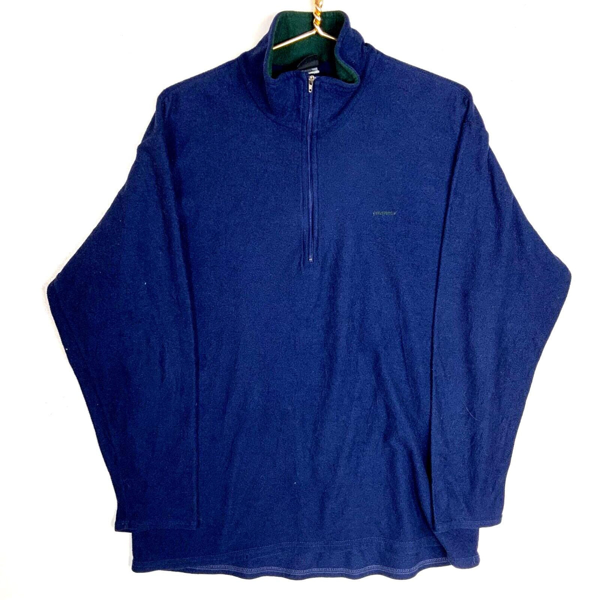 Vintage Patagonia Capilene Fleece Sweater Jacket XL Blue 14 Zip Graphic Tee – Everyday Comfort · Top Pick For Any Outfit