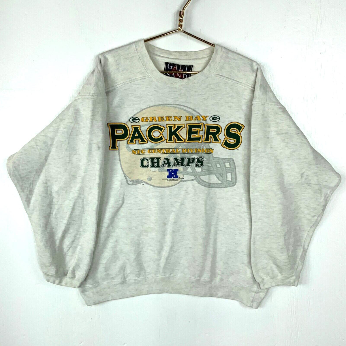 Vintage Green Bay Packers Sweatshirt Size Large Gray Nfl Nfc Division Champs 90s Sweatshirt – Premium Graphic · Trending Graphic Apparel