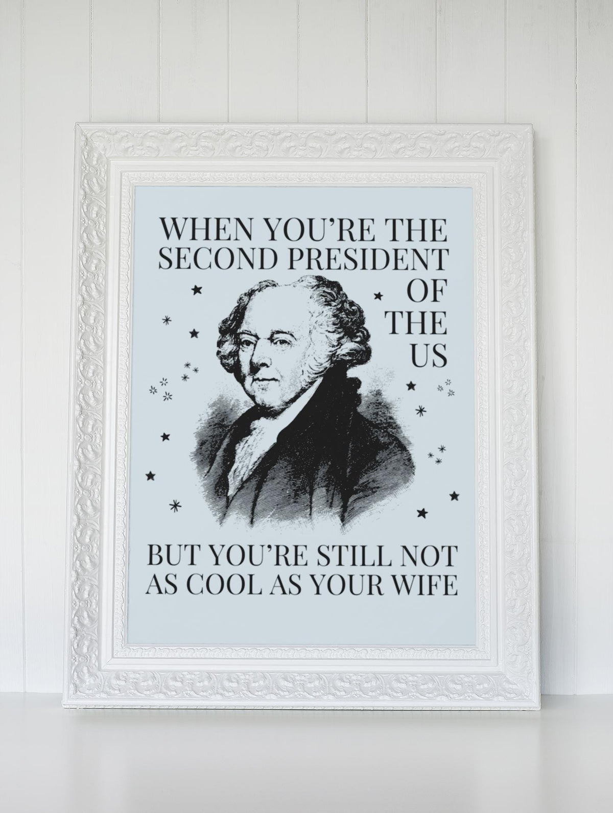 Womens History Month Abigail Adams John Adams Poster Print Funny Saying Early US History Gift for Social Studies Teacher History Buff Graphic Tee – Everyday Comfort · Trending Graphic Apparel