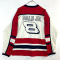Vintage Nascar Jersey Large White Budweiser Dale Earnhardt Jr 90s Jersey – Cozy Vibes · Great Gift For Fans