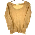 Vintage Grandma Knit Mohair Sweater Womens Medium Brown Crewneck 90s Graphic Tee – Bold Style · Trending Graphic Apparel