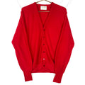 Vintage Grandpa Knit Cardigan Sweater Large Red Made In Usa 90s Graphic Tee – Cozy Vibes · Must-Have Style