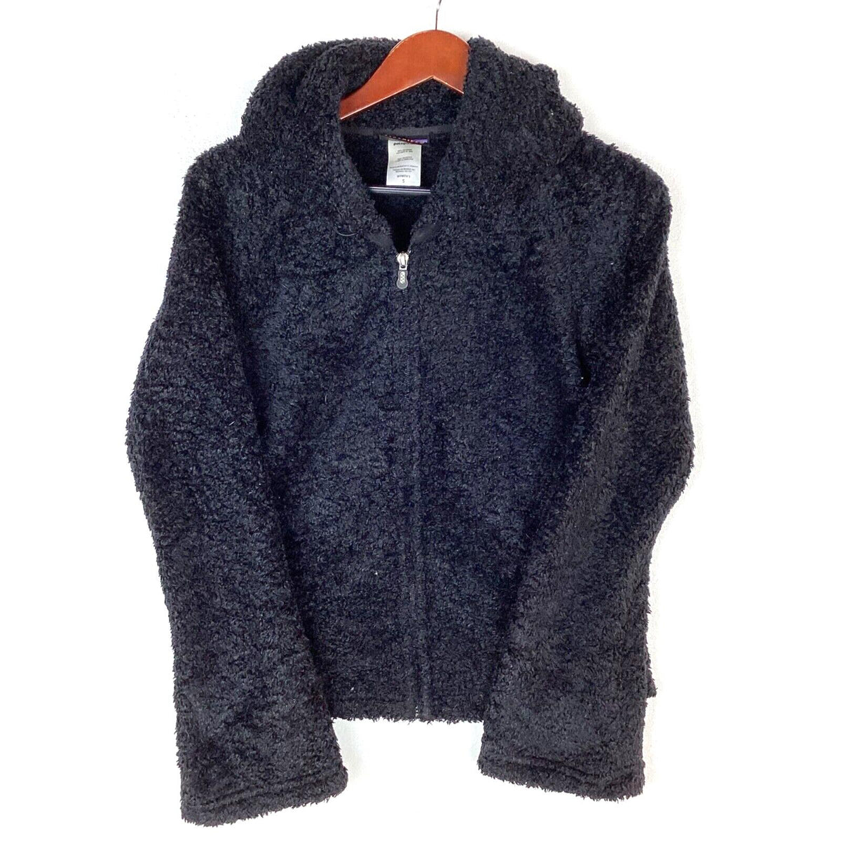 Patagonia Synchilla Retro Fleece Sweater Jacket Womens Small Black Full Zip Graphic Tee – Premium Graphic · High-Quality Print