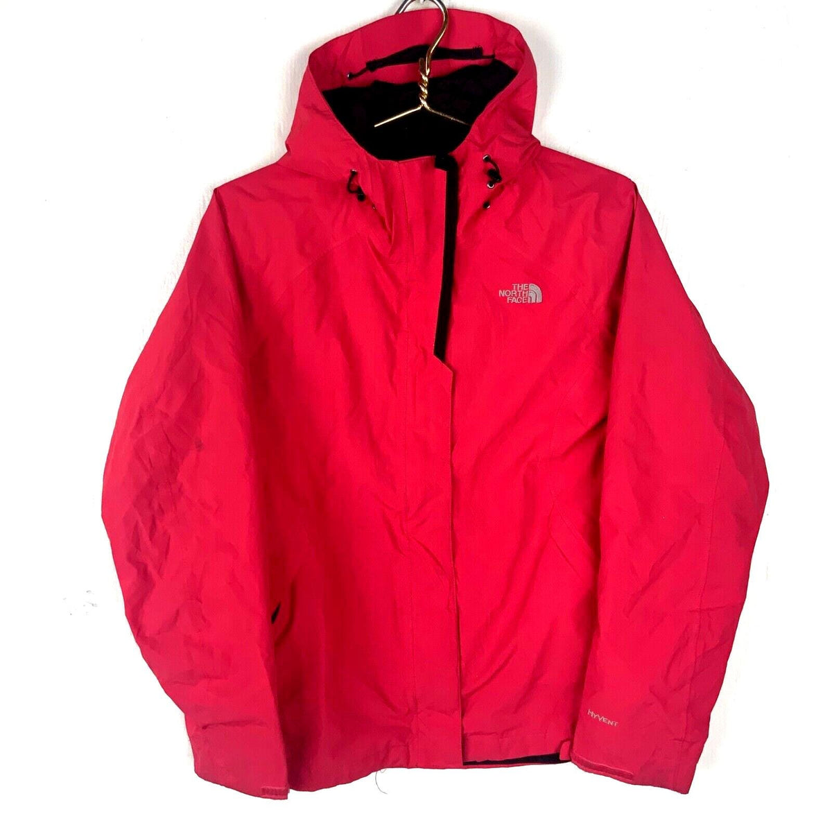 Vintage The North Face Women39s Hyvent Jacket Medium Pink Full Zip Graphic Tee – Aesthetic Look · Trending Graphic Apparel