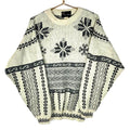 Vintage Grandpa Knit Wool Sweater XL White Crewneck Pattern 90s Graphic Tee – Easygoing Wear · Great Gift For Fans