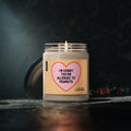 Funny Peanut Allergy Gift for Friend Allergic to Peanuts 9 Oz Candle Allergy Awareness Silly Iconic Candle for Sibling with Allergies Graphic Tee – Aesthetic Look · Top Pick For Any Outfit