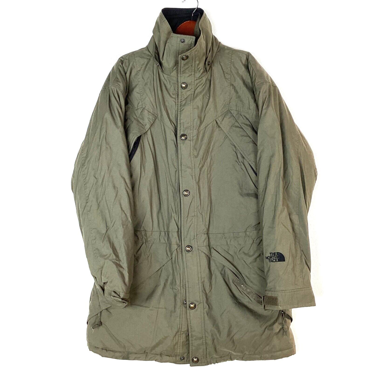 The North Face Puffer Insulated Down Jacket Size Large Green Full Zip Graphic Tee – Warm & Stylish · Must-Have Style