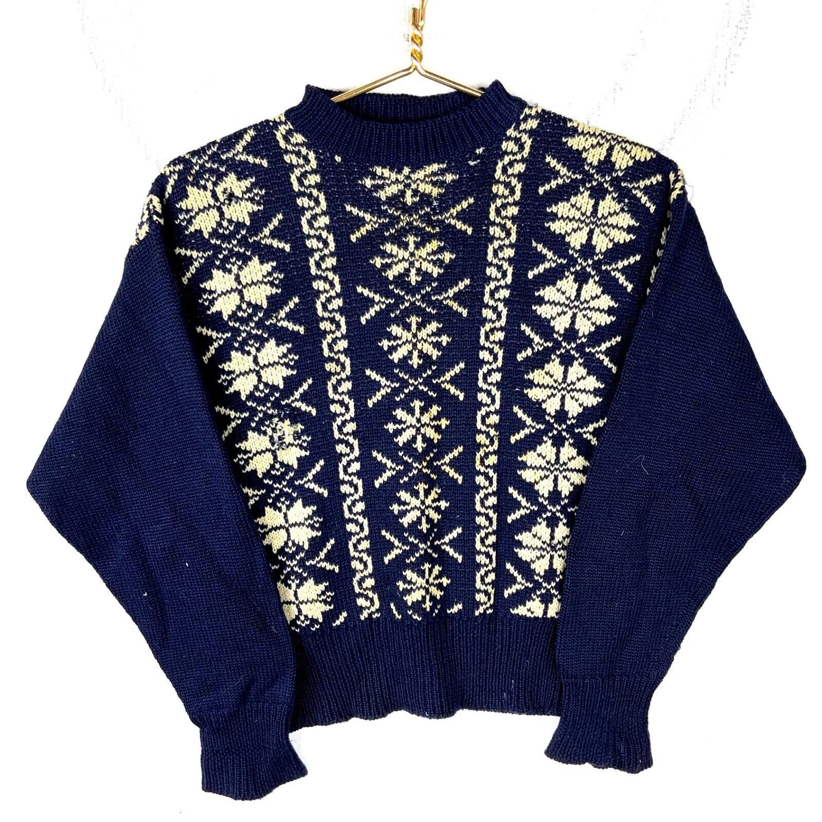 Vintage Avon 1950s Snowflake Knit Sweater Medium Blue Pattern Made In Italy Graphic Tee – Easygoing Wear · Trending Graphic Apparel