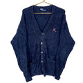 Vintage Polo Ralph Lauren Golf Cable Knit Cardigan Sweater XL Blue 90s Graphic Tee – Everyday Comfort · Must-Have Style