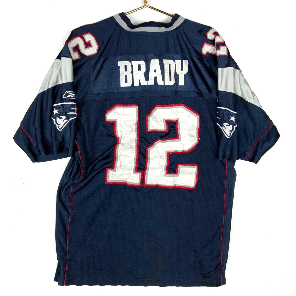 New England Patriots Reebok Jersey Size 50 Blue Nfl Tom Brady Jersey – Soft Feel · Great Gift For Fans