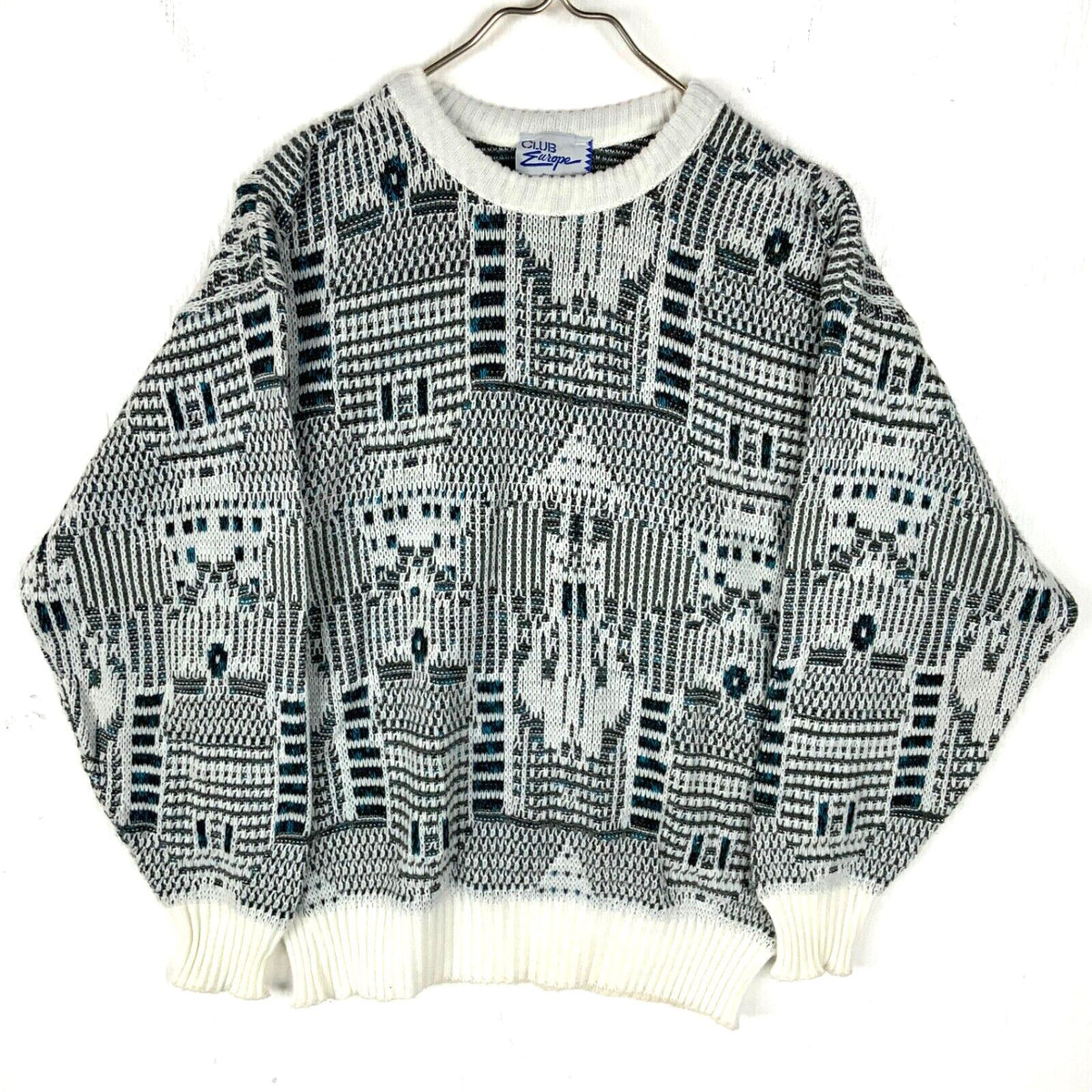 Vintage Grandpa Knit Sweater Small White Patterned Made In Canada 90s Graphic Tee – Premium Graphic · Trending Graphic Apparel