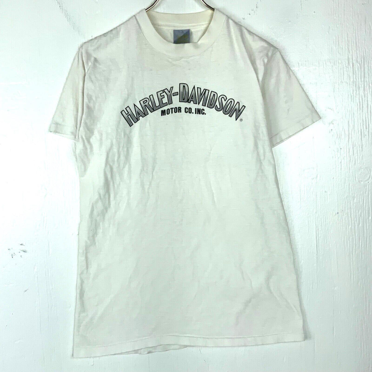 Vintage Harley Davidson 3D Emblem TShirt Size Small White Single Stitch 90s Graphic Tee – Feel-Good Design · Trending Graphic Apparel
