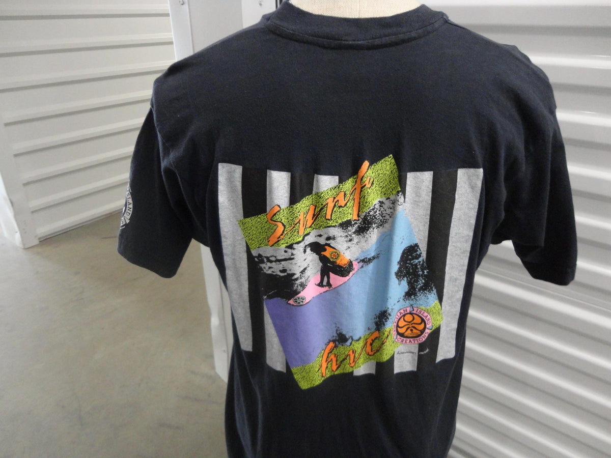 Vintage 8039s Hawaiian Island Creations Surf T Shirt L Graphic Tee – Easygoing Wear · Must-Have Style