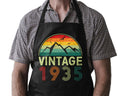 90th Birthday Apron for 90 Year Old Born 1935 Funny BBQ Cooking Apron Perfect Gift for Grandma or Grandpa39s Kitchen Humor Graphic Tee – Easygoing Wear · Must-Have Style