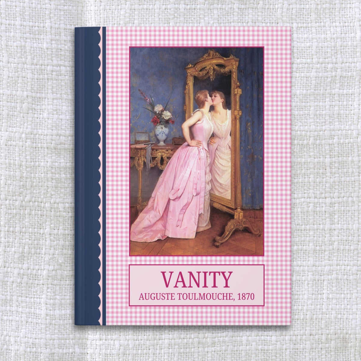 Vanity by Auguste Toulmouche Floral Art History Notebook 19th Century Art French Art History Gift Humanities Major Social Studies Gift Graphic Tee – Feel-Good Design · Perfect For Daily Wear