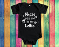 Pass Me To Lollie Cute Grandma Baby Bodysuit Tshirt or Toddler Shirt Special Grandmother Gift or Pregnancy Announcement Graphic Tee – Aesthetic Look · Perfect For Daily Wear