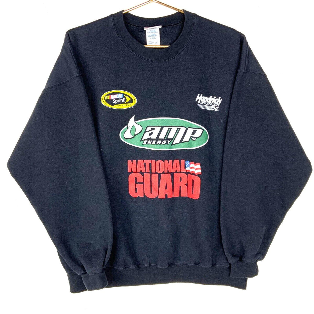 Vintage Nascar Dale Jr 88 National Guard Sweatshirt Crewneck XL Black 5050 Sweatshirt – Cozy Vibes · Must-Have Style