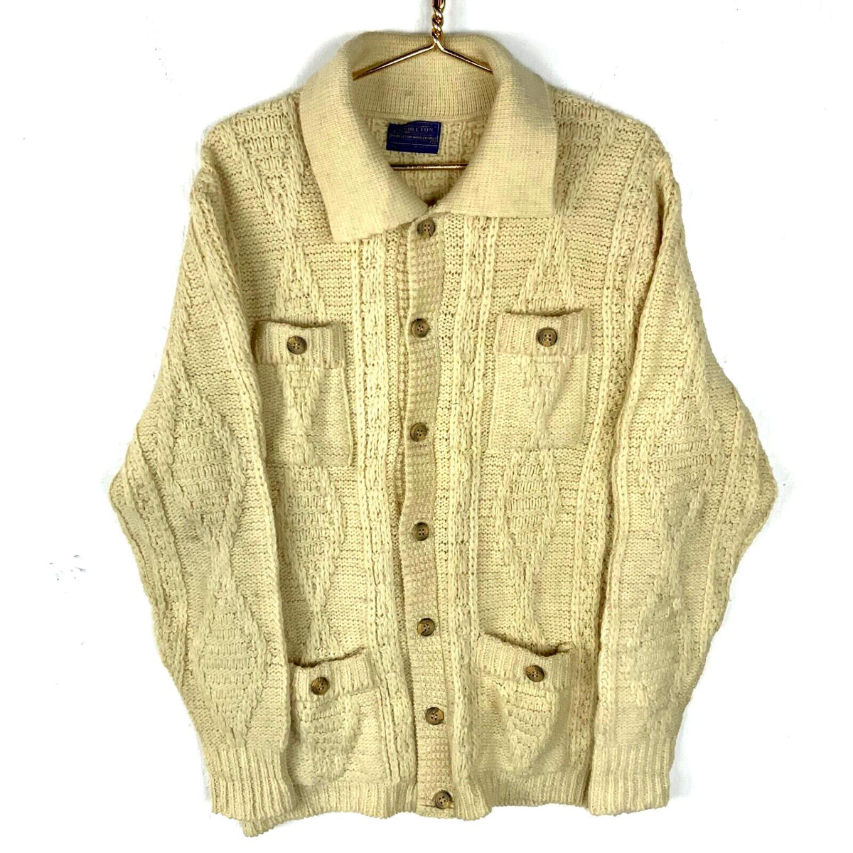 Vintage Pendleton Knit Wool Cardigan Sweater Women39s XL White 90s Graphic Tee – Soft Feel · Top Pick For Any Outfit