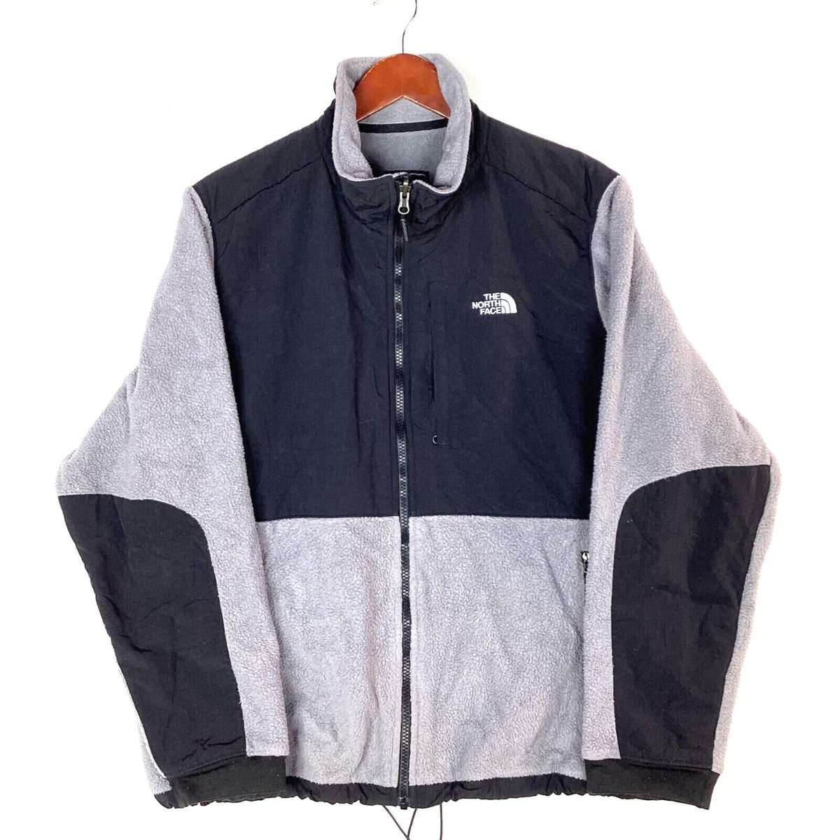 The North Face Polartec Recycled Fleece Sweater Jacket Womens 2XL Gray Full Zip Graphic Tee – Fan Favorite · Must-Have Style