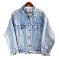 Vintage Levi Strauss Co Denim Jean Jacket Medium Blue Buttoned 90s Graphic Tee – Cozy Vibes · Must-Have Style