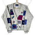 Vintage Woolrich Knit Wool Cardigan Sweater Womens Small Gray Floral 90s Graphic Tee – Soft Feel · Trending Graphic Apparel